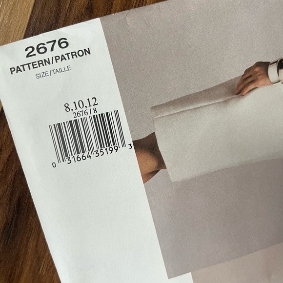 Vogue NY VTG Y2K Top Skirt & Dress, Sizes 8-10-12, Pattern 2676, Uncut - Picture 2 of 5